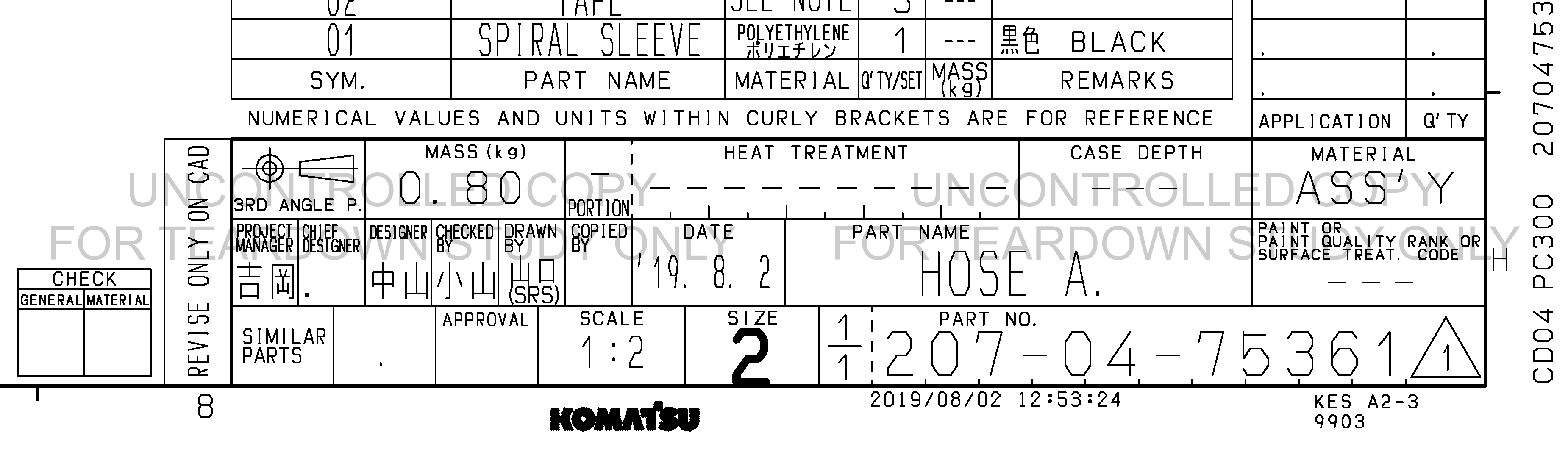 ตัวอย่าง Drawing สำหรับ 2070475361
