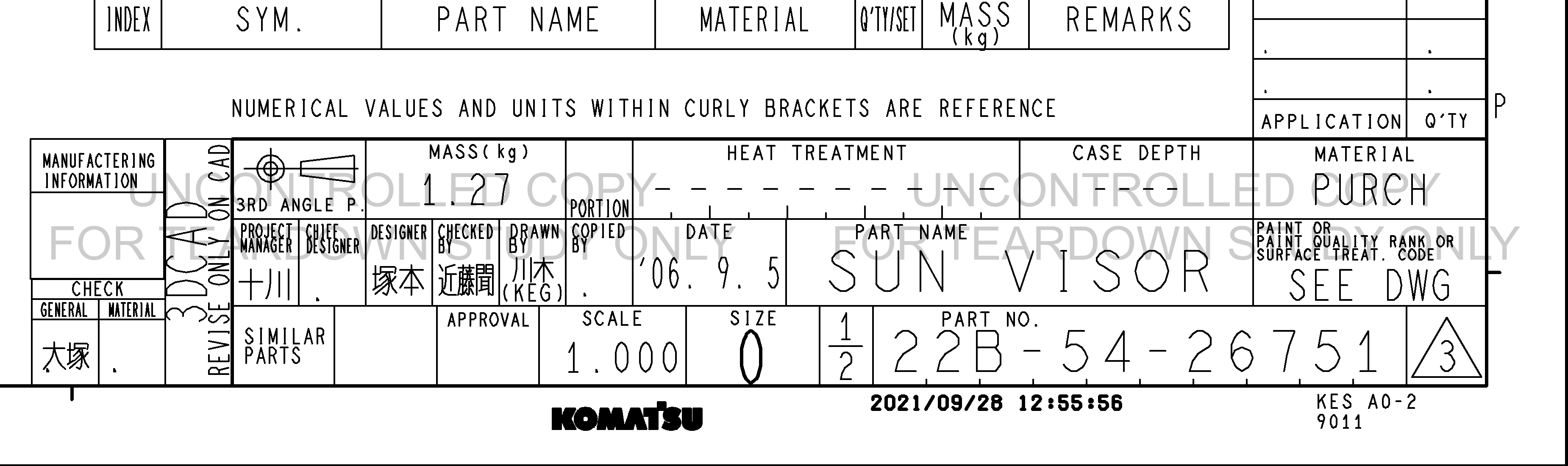 ตัวอย่าง Drawing สำหรับ 22B5426751