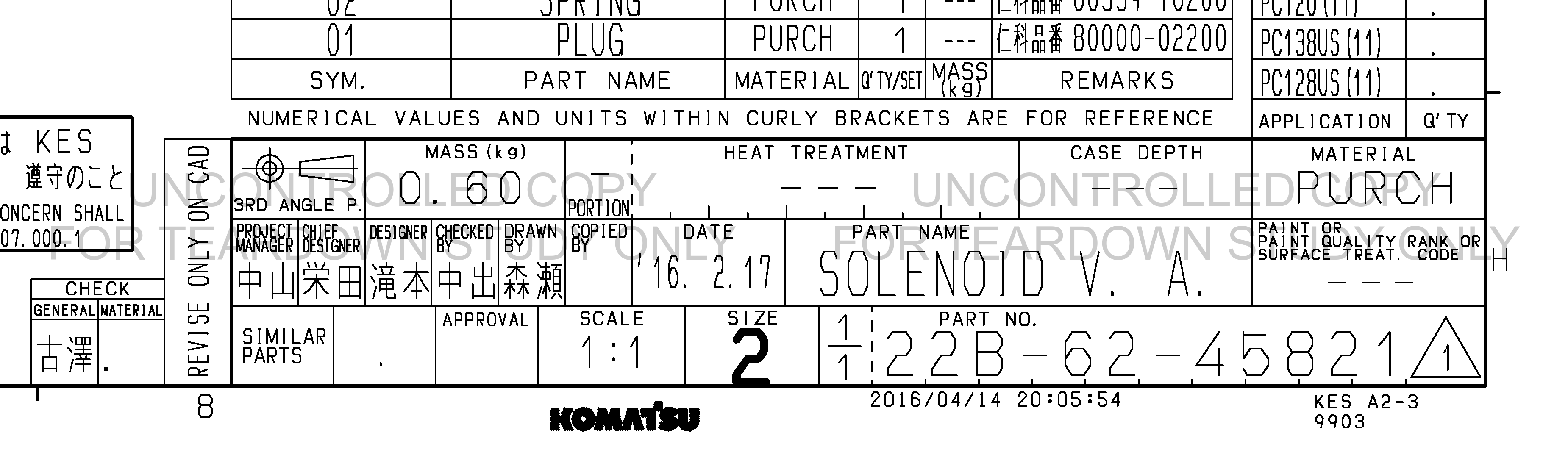 ตัวอย่าง Drawing สำหรับ 22B6245821