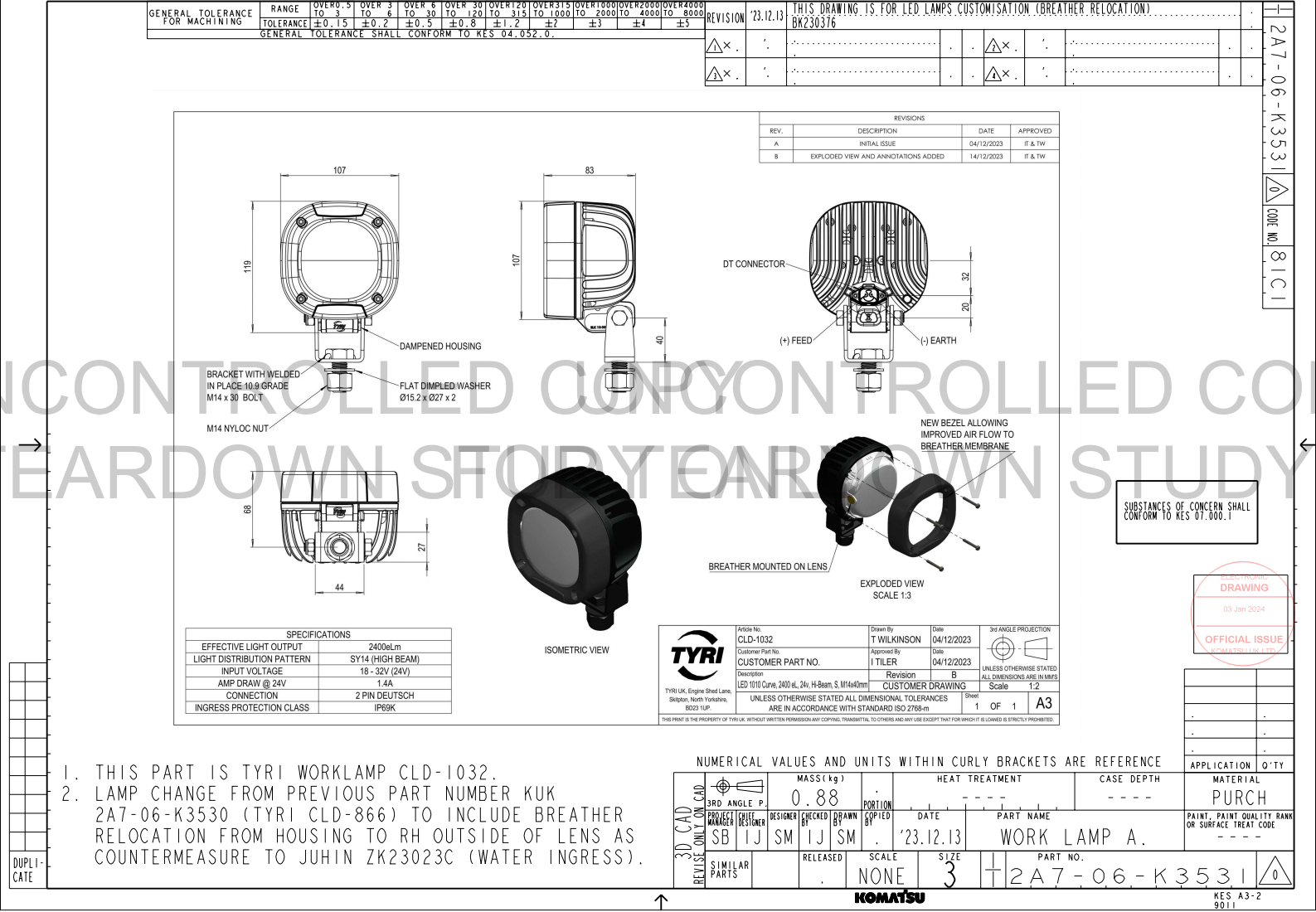 Drawing preview for 2A706K3531