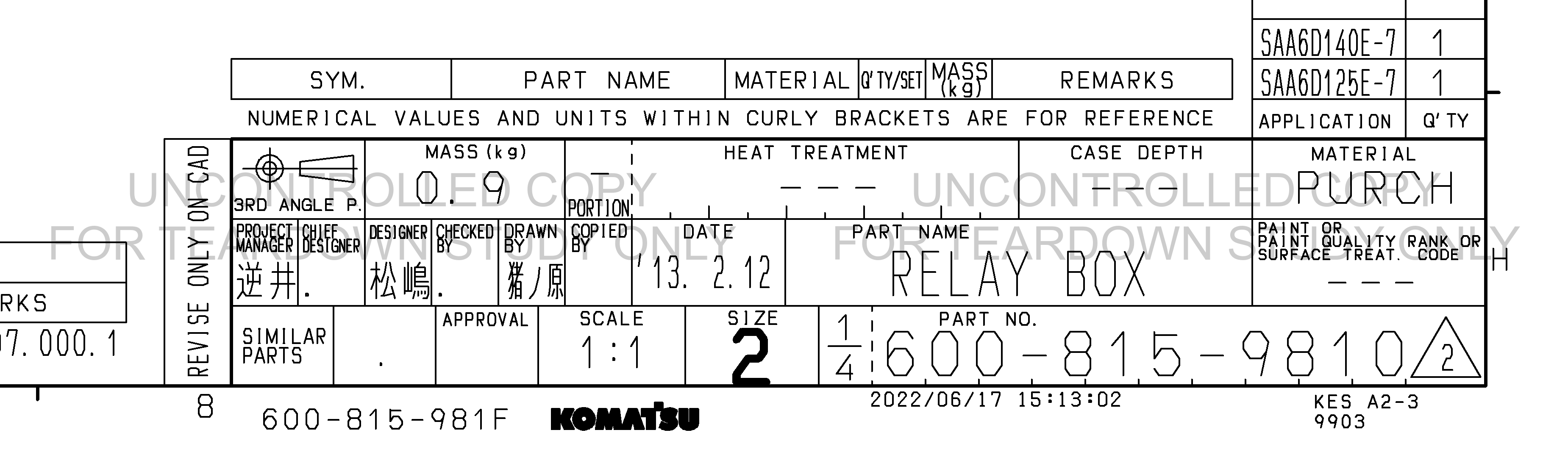 ตัวอย่าง Drawing สำหรับ 6008159810