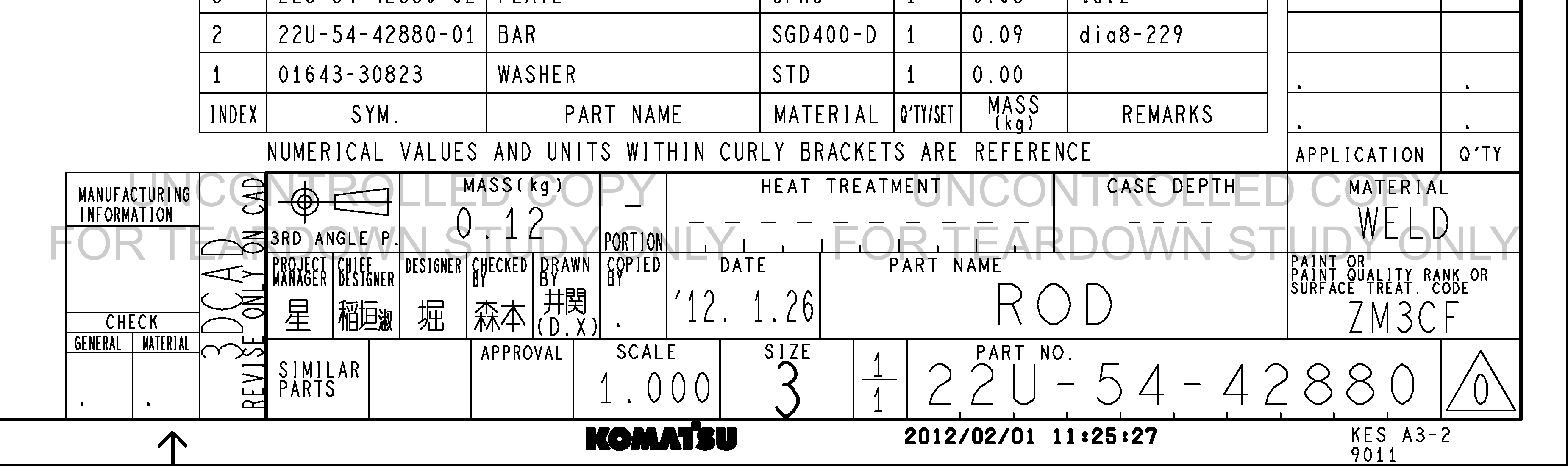 Drawing preview for 22U5442880