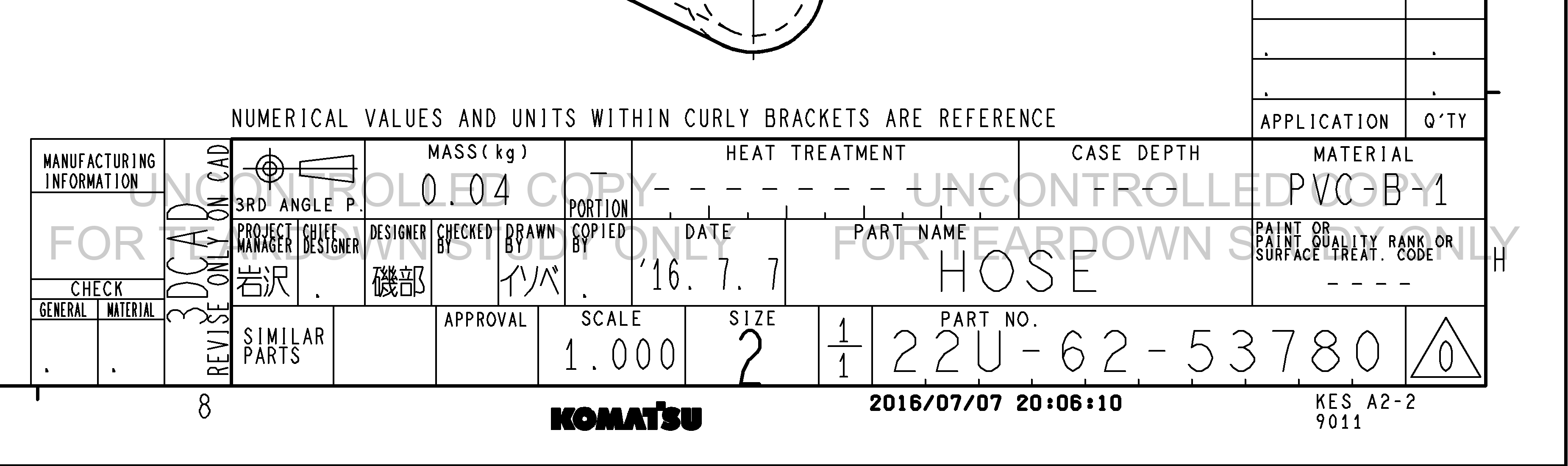 Drawing preview for 22U6253780