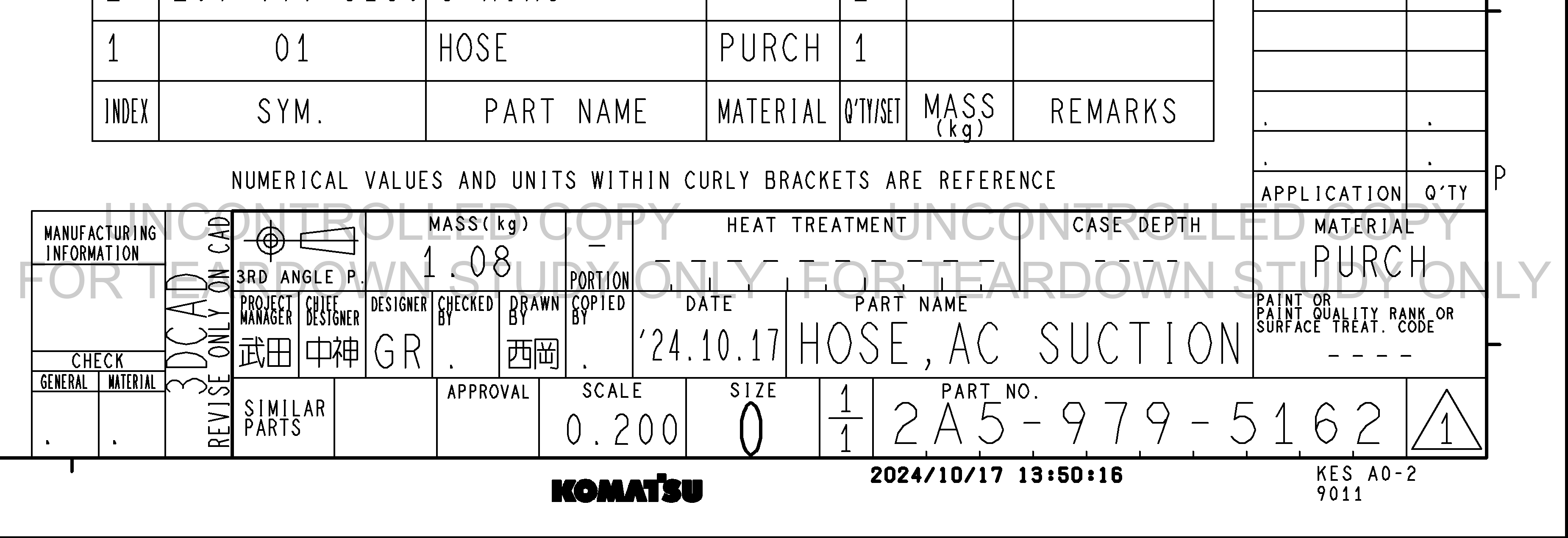 Drawing preview for 2A59795162